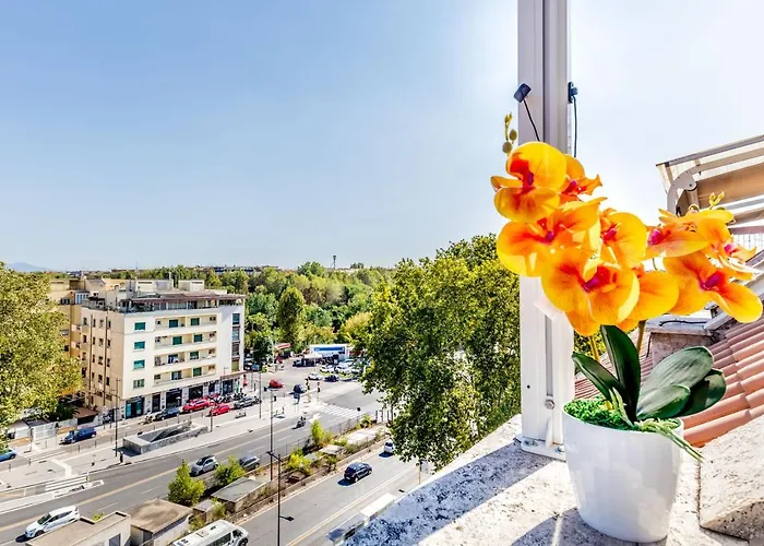 Apartament Bbhome Penthouse Bright And Elegant Metro Conca D'oro Rzym