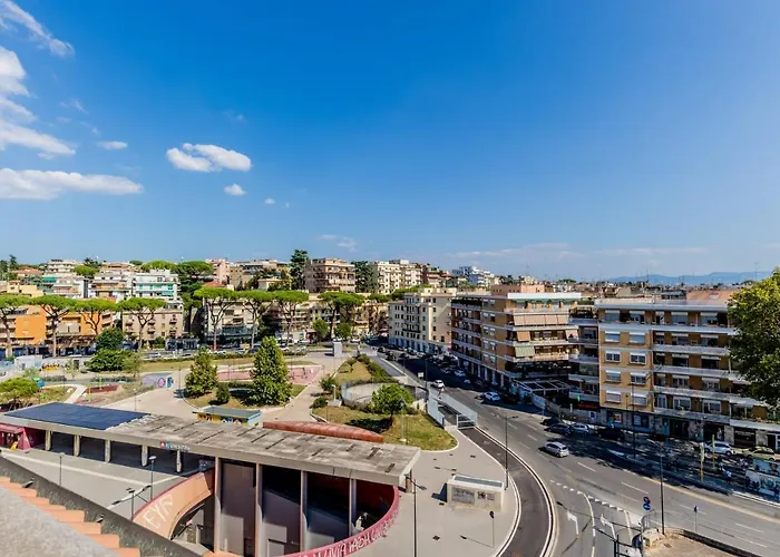 Bbhome Penthouse Bright And Elegant Metro Conca D'oro Rzym